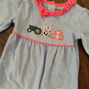 Blue and White Farm Trotter St 12 months